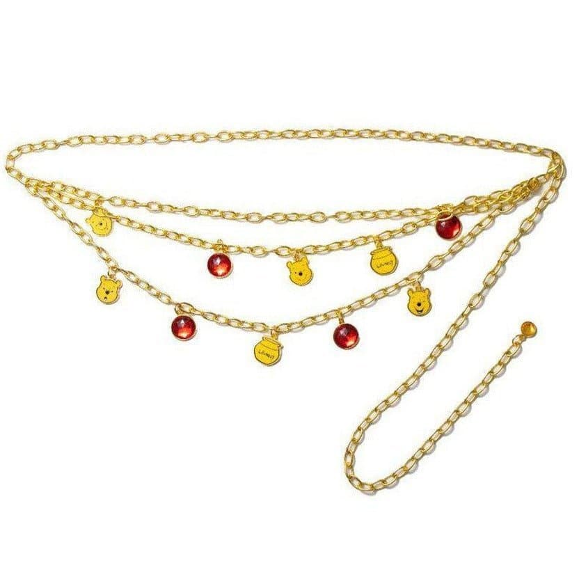 Buckle Down Products Winnie the Pooh Charm Chain Belt - Image 4