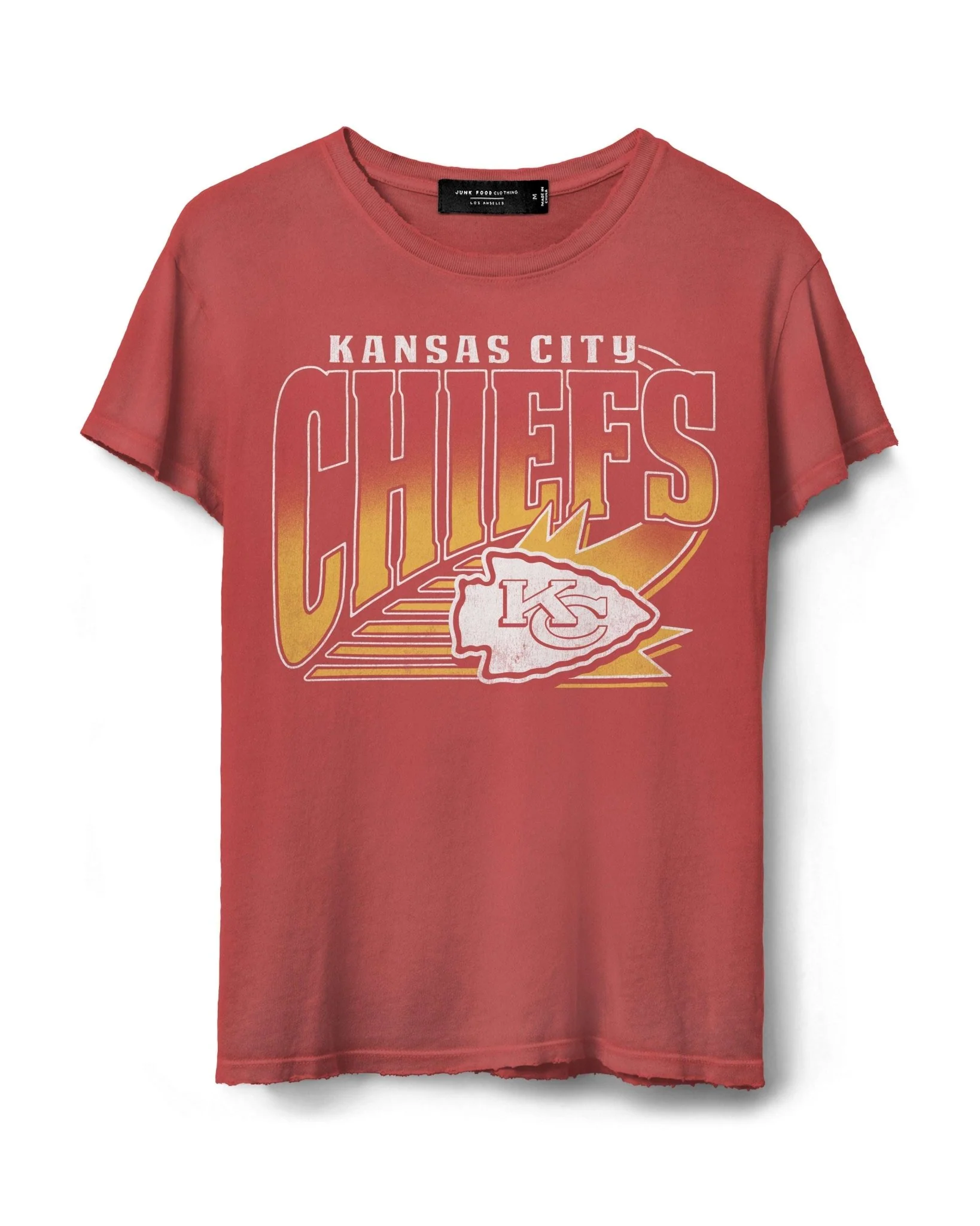 JUNKFOOD Kansas City Chiefs T-Shirt as seen on Taylor Swift - Image 3