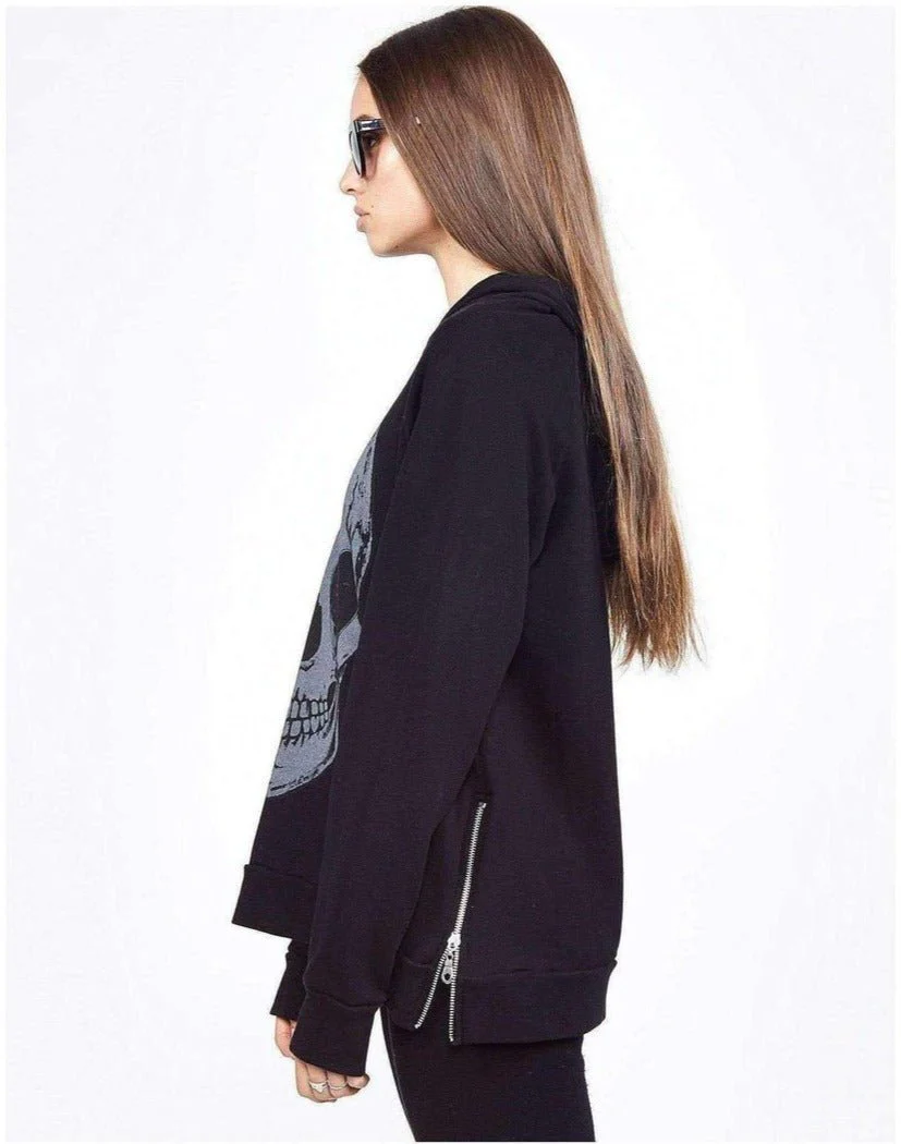 Lauren Moshi Corbin Heart Eye Skull Pullover - Image 4