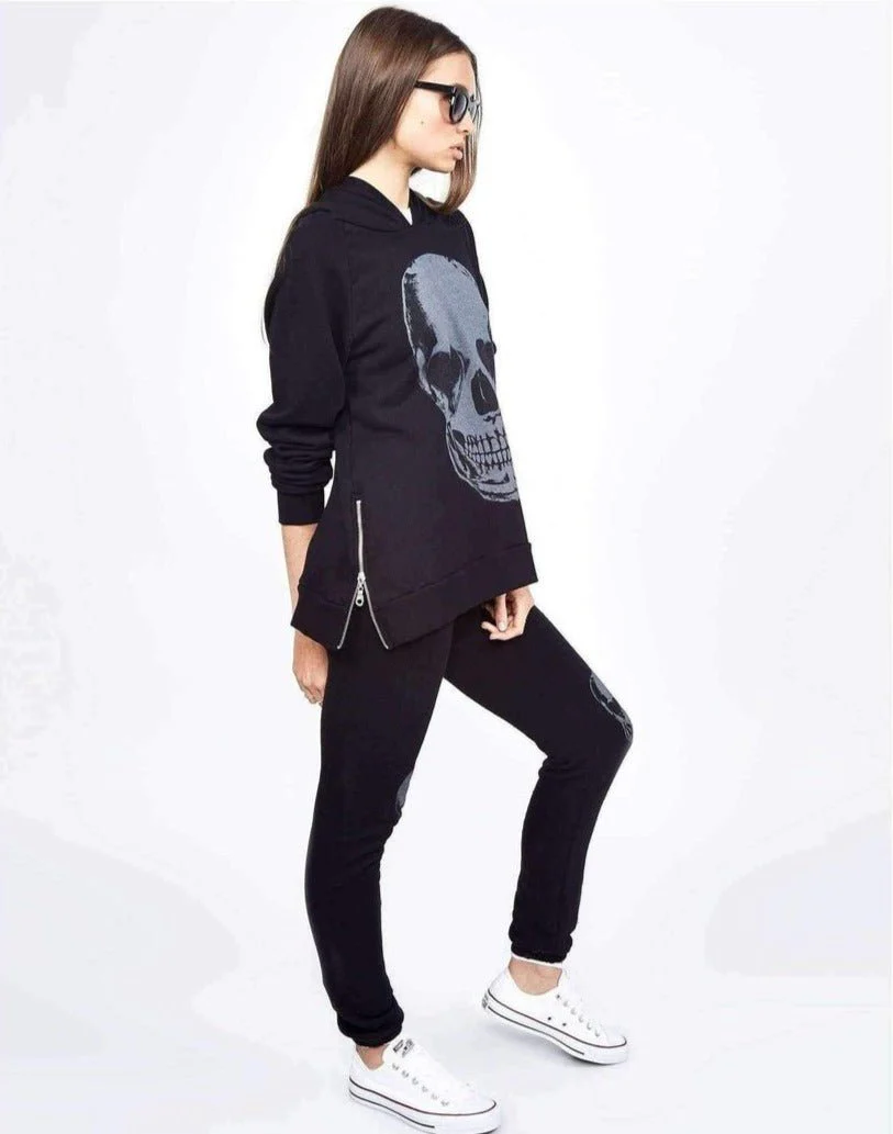 Lauren Moshi Corbin Heart Eye Skull Pullover - Image 6