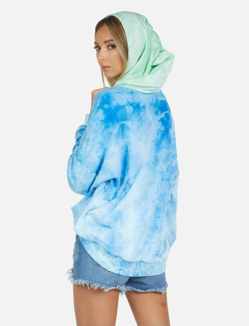 Lauren Moshi Lila World Peace Lips Hoodie as seen on Julianne Hough - Image 4