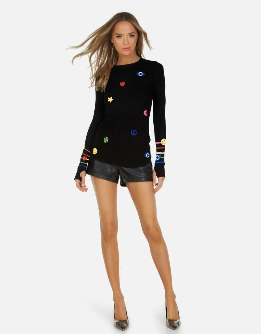 Lauren Moshi McKinley X Elements Rainbow Thermal Top - Image 5
