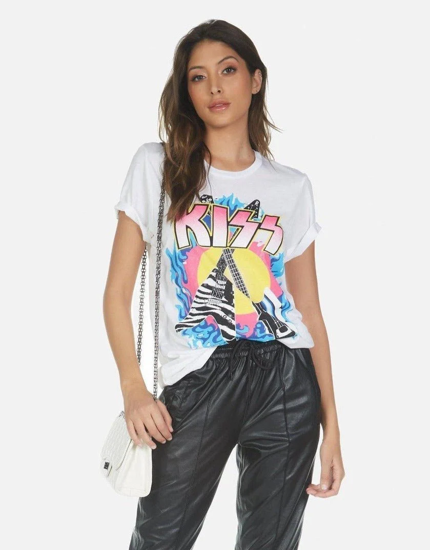 Lauren Moshi Wolf KISS Animalize T-Shirt - Image 4