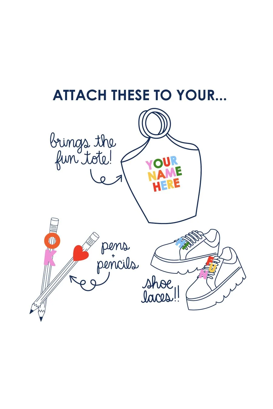 Packed Party Spell it Out Letter Attachments - Image 7