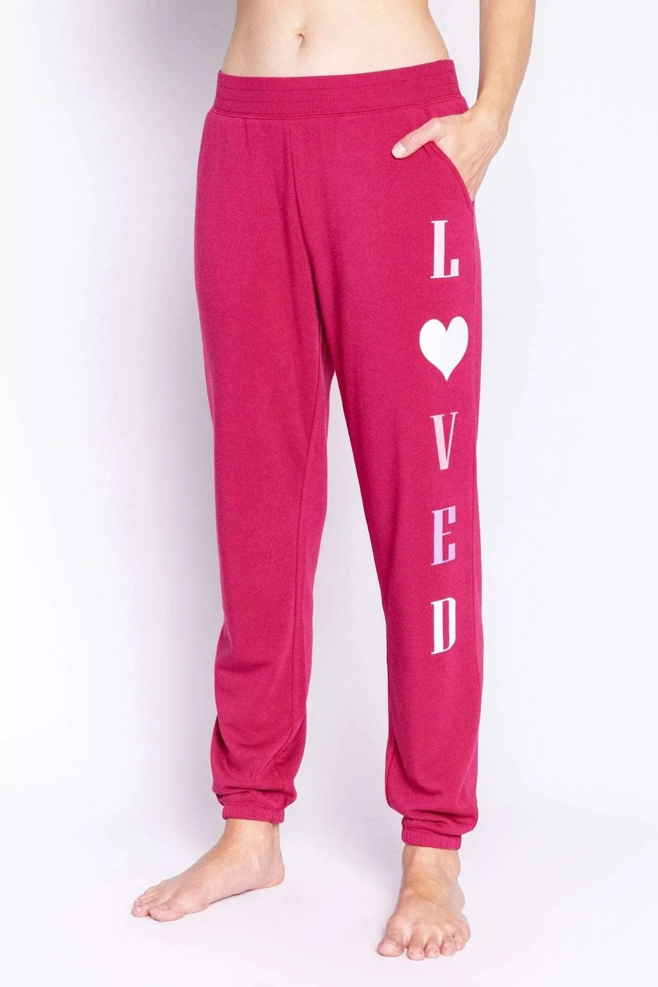 PJ Salvage Feeling Loved Sweatpants - Image 3
