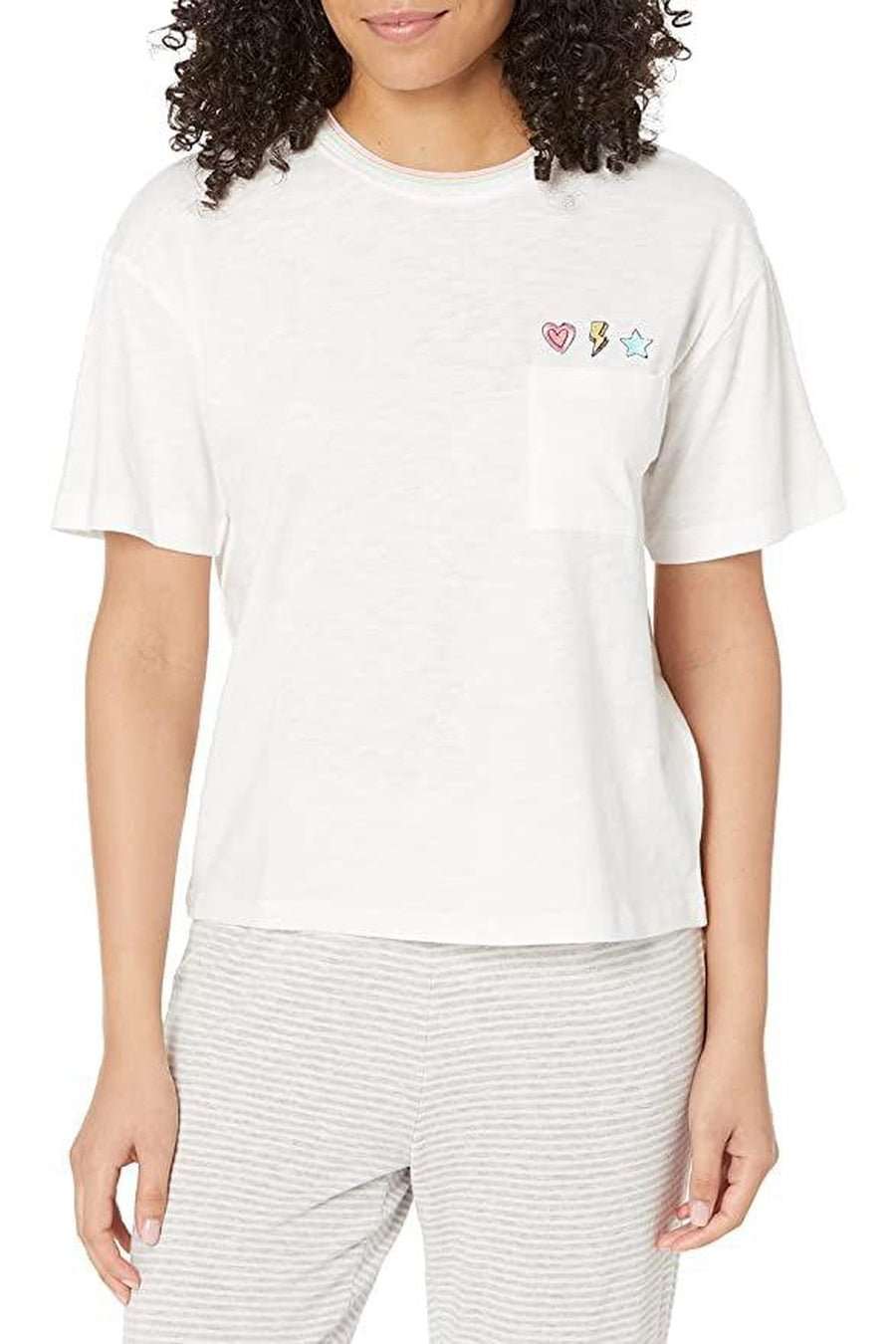PJ Salvage One Love Embroidered T-Shirt - Image 6