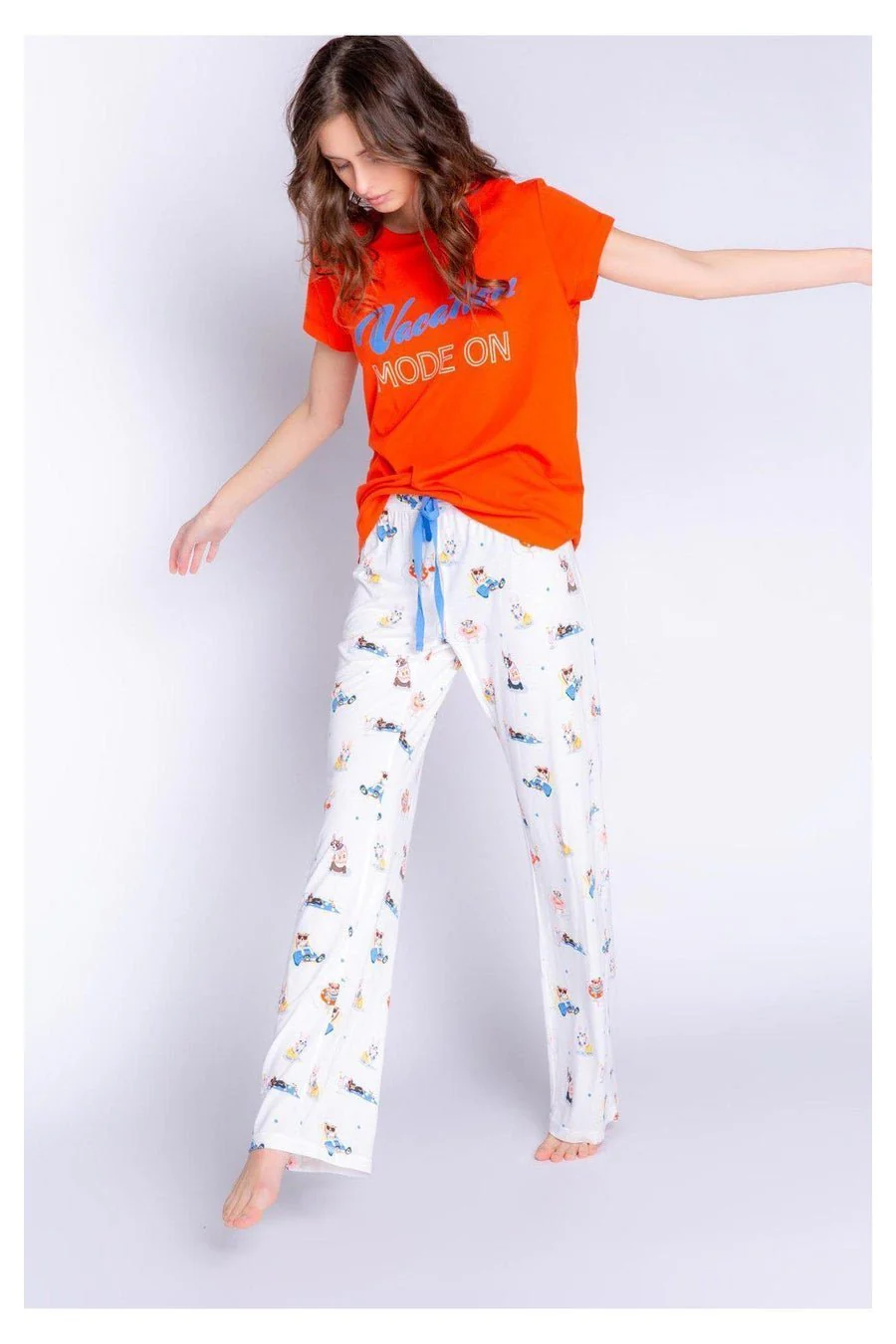 PJ Salvage Playful Prints Vacation Mode PJ Pants - Image 6