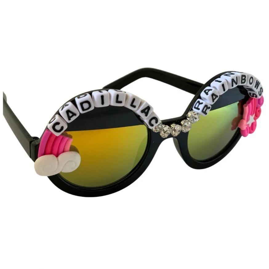 Rad & Refined Cadillac & Rainbows Statement Sunglasses - Image 4