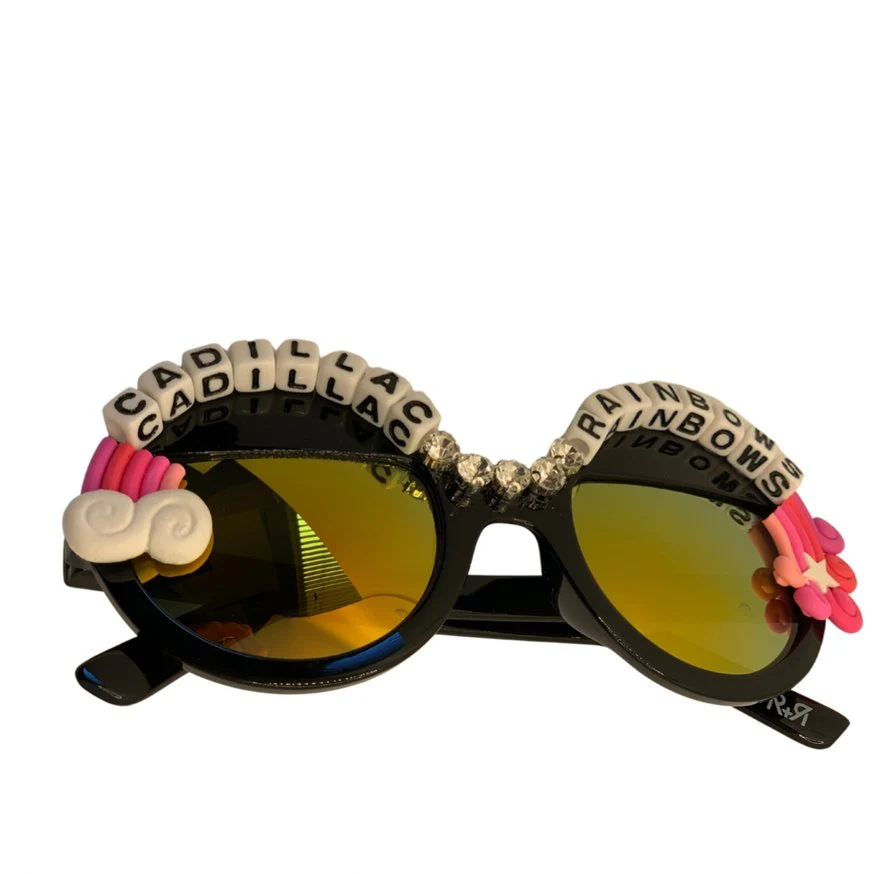 Rad & Refined Cadillac & Rainbows Statement Sunglasses - Image 6