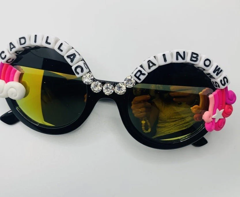 Rad & Refined Cadillac & Rainbows Statement Sunglasses - Image 8