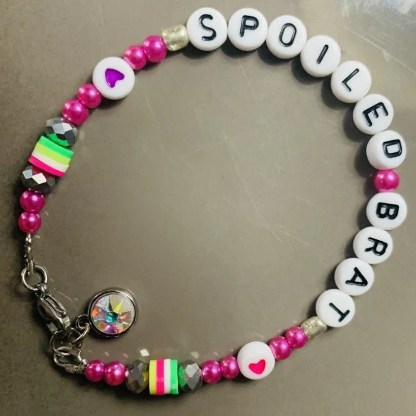 Rad & Refined Spoiled Brat Beaded Bracelet - Image 3