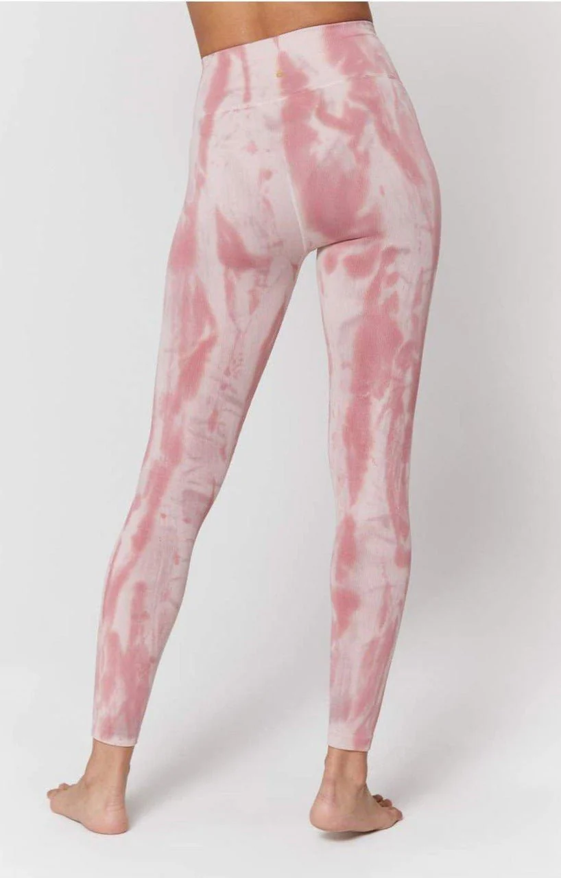 Spiritual Gangster Love Sculpt Winter Rose Tie Dye Leggings - Image 4