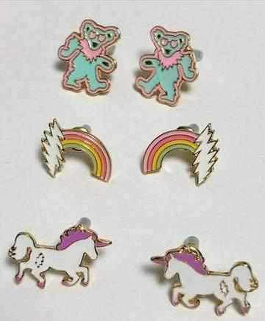 Trixy Starr x Grateful Dead Earring Set - Image 3