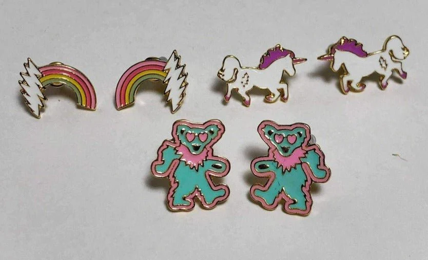 Trixy Starr x Grateful Dead Earring Set - Image 9