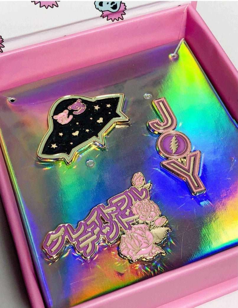 Trixy Starr x Grateful Dead Pin Set - Image 3