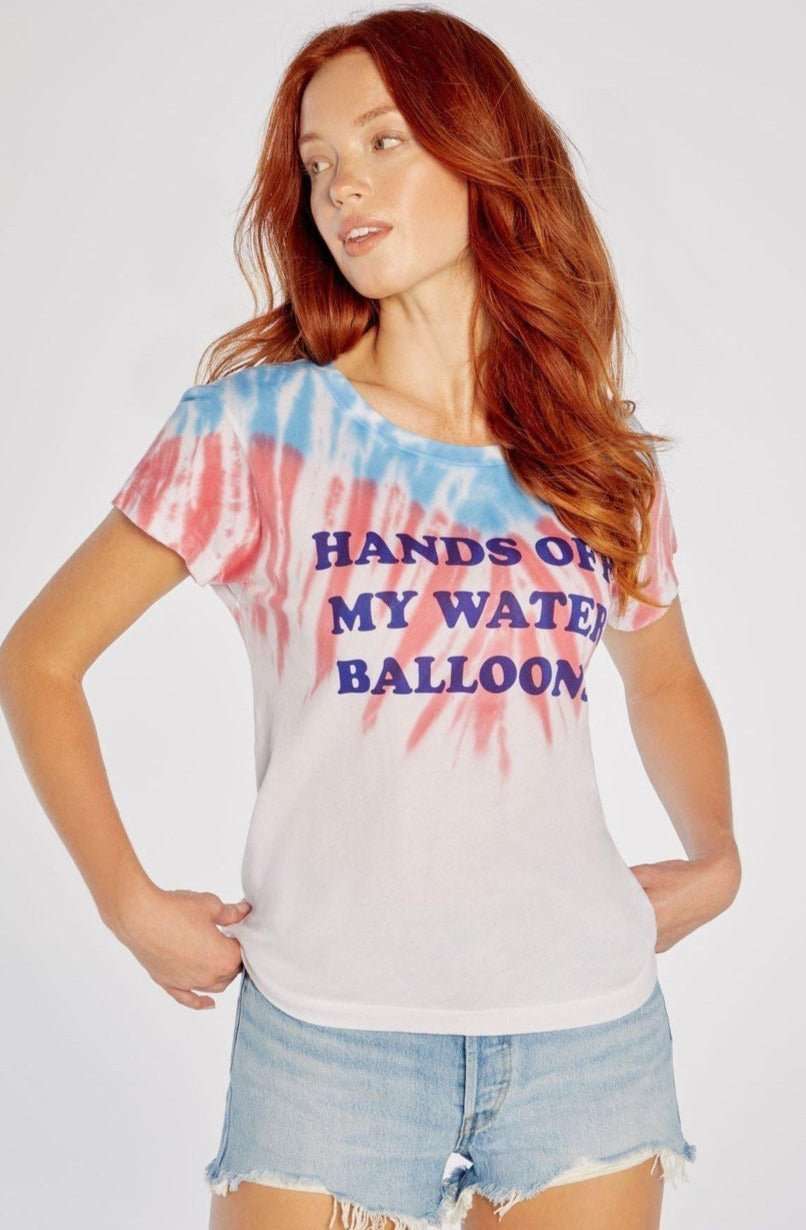 Wildfox Hands Off My Water Balloons No9 Tee - Image 3