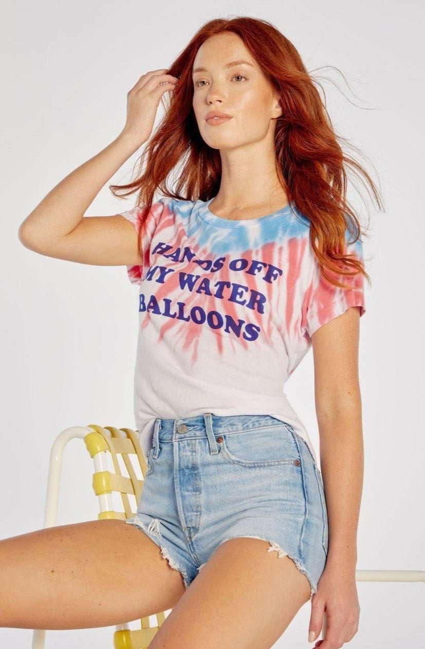 Wildfox Hands Off My Water Balloons No9 Tee - Image 4